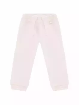 Хлопковые джоггеры с логотипом Dolce&Gabbana, розовый