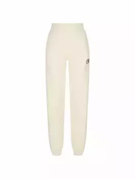Хлопковые джоггеры с логотипом Off-White, бежевый