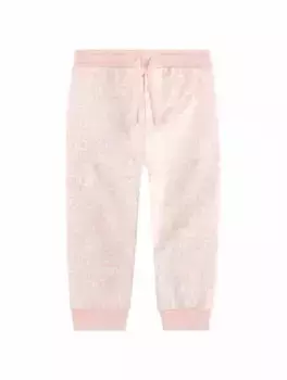 Хлопковые джоггеры с монограммой Dolce&Gabbana, розовый