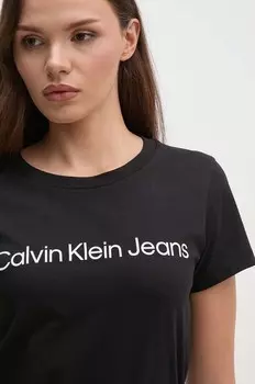 Хлопковые футболки, 2 пары Calvin Klein Jeans, черный