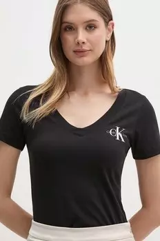 Хлопковые футболки, 2 пары Calvin Klein Jeans, бежевый