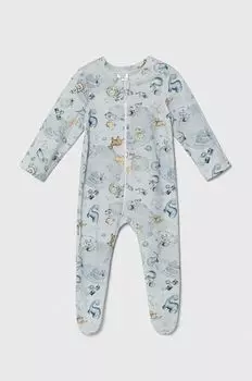 Хлопковые комбинезоны для новорожденных Jamiks, синий