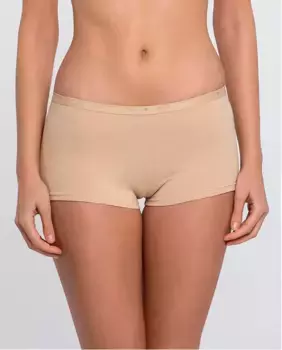 Хлопковые кюлоты с резинкой Punto Blanco, бежевый