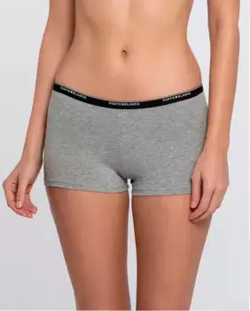 Хлопковые кюлоты с резинкой Punto Blanco, серый