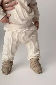 Хлопковые леггинсы для малышей Donsje Luca Брюки, бежевый