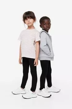 Хлопковые леггинсы H&M
