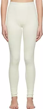 Хлопковые леггинсы в рубчик Off-White SKIMS