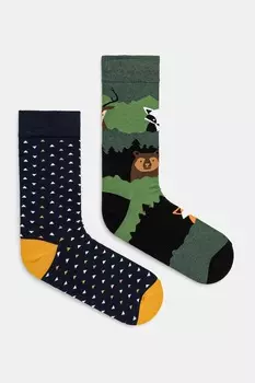 Хлопковые носки 2 пары Medicine, мультиколор