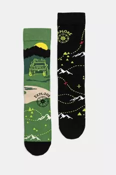 Хлопковые носки 2 пары Medicine, мультиколор