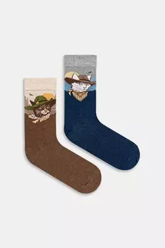 Хлопковые носки 2 пары Medicine, мультиколор