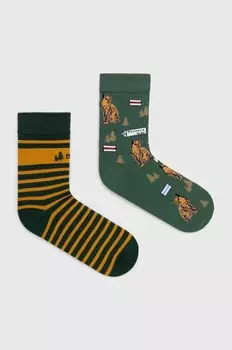 Хлопковые носки, 2 пары Medicine, мультиколор