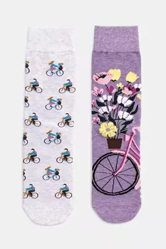 Хлопковые носки 2 пары Medicine, мультиколор