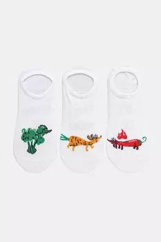 Хлопковые носки 3 пары Medicine, белый