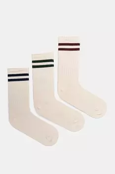 Хлопковые носки 3 пары Medicine, бежевый
