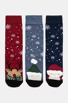 Хлопковые носки 3 пары Medicine, мультиколор