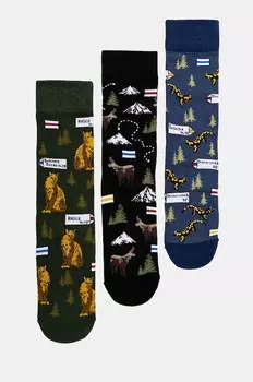 Хлопковые носки 3 пары Medicine, мультиколор