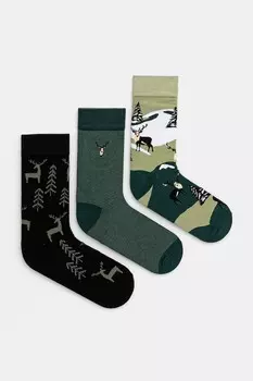 Хлопковые носки 3 пары Medicine, мультиколор