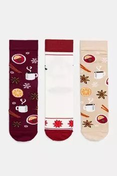 Хлопковые носки 3 пары Medicine, мультиколор