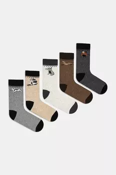 Хлопковые носки 5 пар Medicine, мультиколор