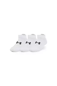 Хлопковые носки для фитнеса с логотипом, 3 пары Under Armour, белый