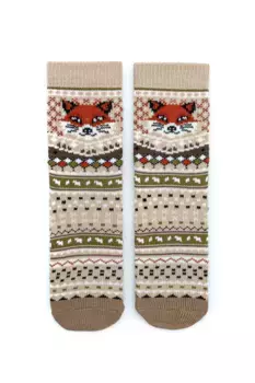 Хлопковые носки Medicine, бежевый