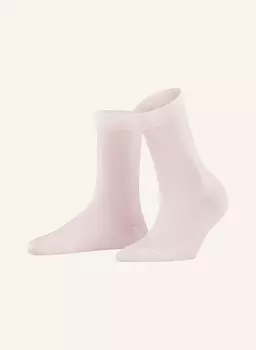 Хлопковые носки на ощупь Falke, розовый