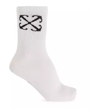 Хлопковые носки Off White, белый