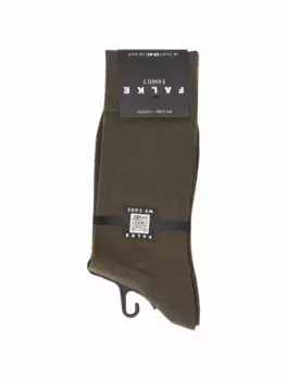 Хлопковые носки с логотипом Falke, зелёный