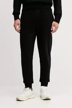 Хлопковые пижамные брюки United Colors Of Benetton, бордовый