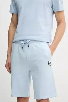 Хлопковые пижамные брюки United Colors Of Benetton, синий