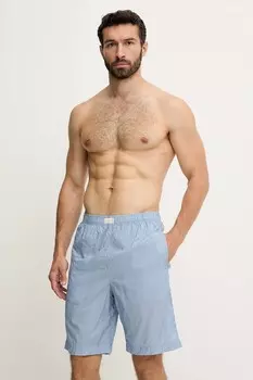 Хлопковые пижамные шорты United Colors Of Benetton, синий