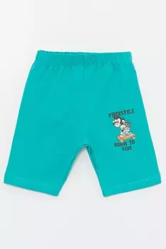 Хлопковые пижамные штаны Lc Waikiki, бирюзовый