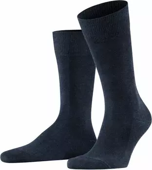 Хлопковые семейные носки Falke, цвет Navy Blue Melange