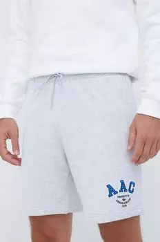 Хлопковые шорты adidas Originals, серый