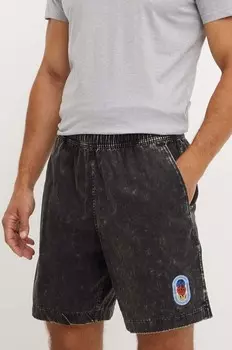 Хлопковые шорты adidas Originals, серый