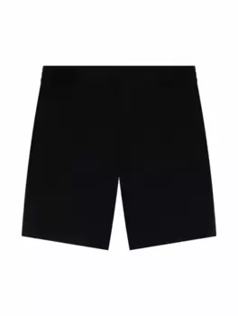 Хлопковые шорты-бермуды Burberry, черный