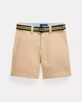 Хлопковые шорты-бермуды для мальчиков Polo Ralph Lauren, бежевый
