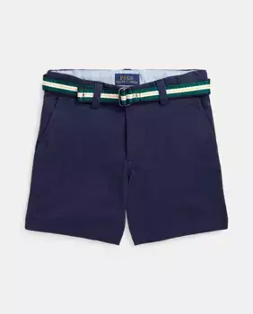 Хлопковые шорты-бермуды для мальчиков Polo Ralph Lauren, тёмно-синий