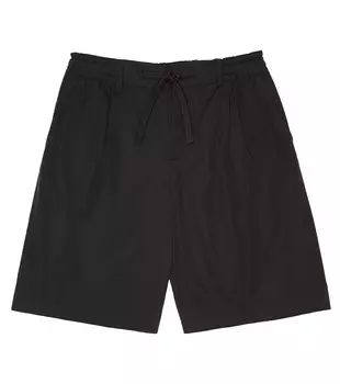 Хлопковые шорты-бермуды Dolce&Gabbana, черный
