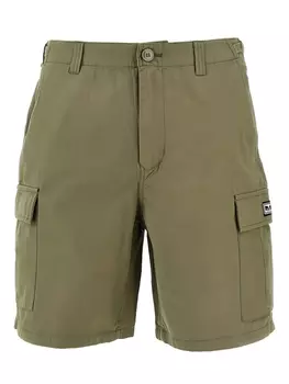 Хлопковые шорты-бермуды Obey, нейтральный