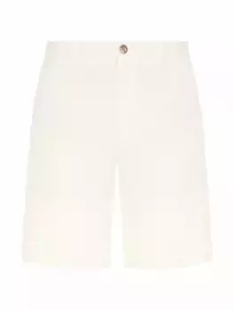 Хлопковые шорты Brunello Cucinelli, белый