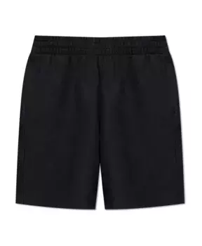 Хлопковые шорты Burberry, черный