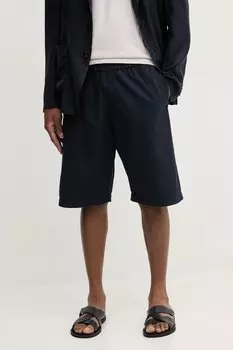 Хлопковые шорты Camicia Mola Barena Venezia, темно-синий