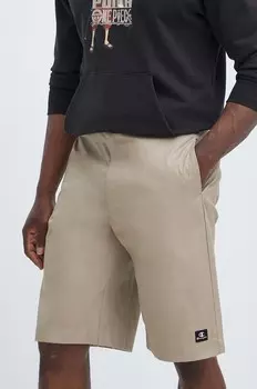 Хлопковые шорты Champion, бежевый