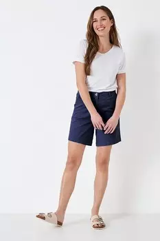 Хлопковые шорты-чиносы Crew Clothing Crew Clothing Company, синий