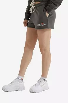 Хлопковые шорты Colieur Ellesse, серый