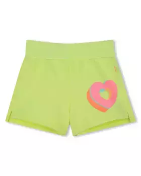 Хлопковые шорты для девочки с эластичной талией Billieblush, зеленый