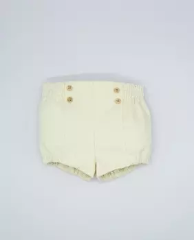 Хлопковые шорты для мальчика цвета экрю Fina Ejerique, сырой