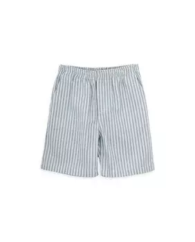 Хлопковые шорты для мальчика с эластичной резинкой на талии Knot, синий