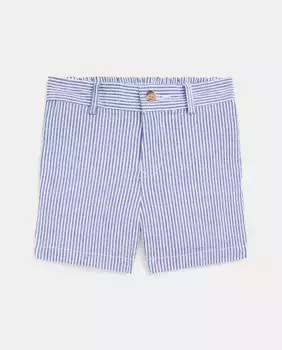 Хлопковые шорты для мальчиков с петлями для ремня Polo Ralph Lauren, голубой